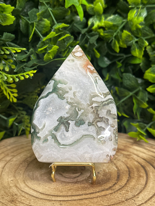 Moss Agate Flame