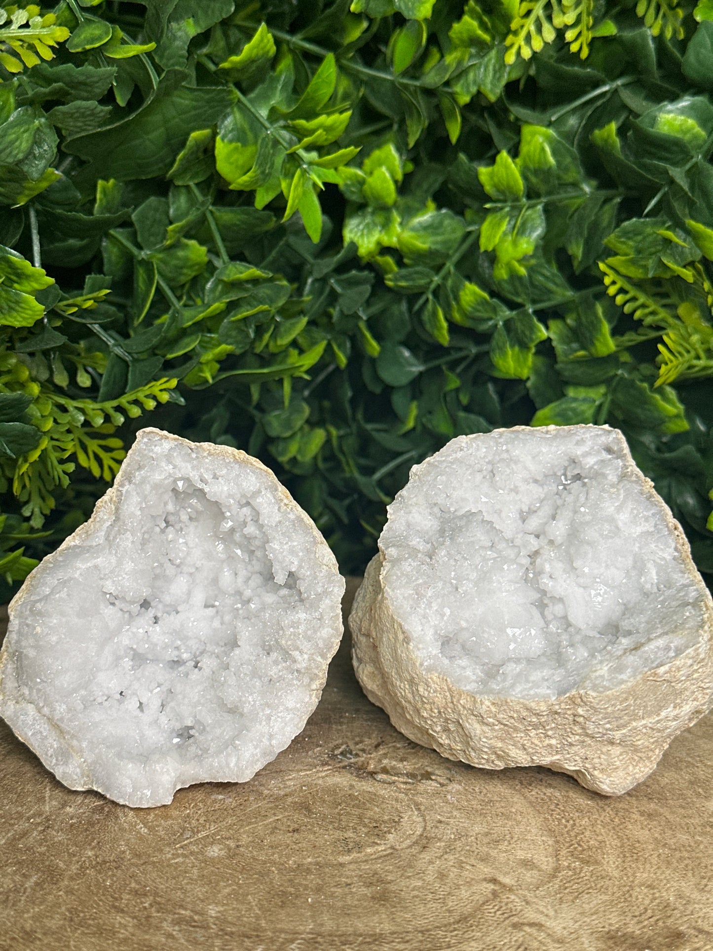 White Quartz Geode